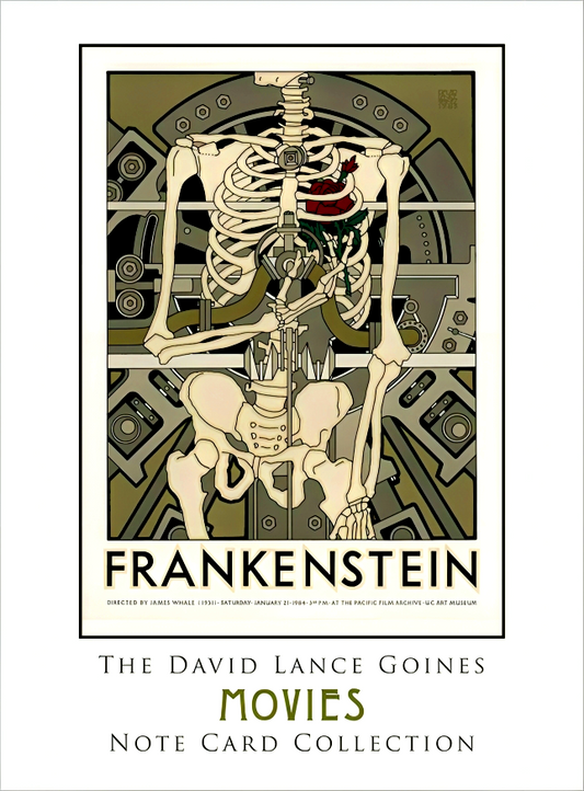 David Lance Goines Note Card Collection: Movies