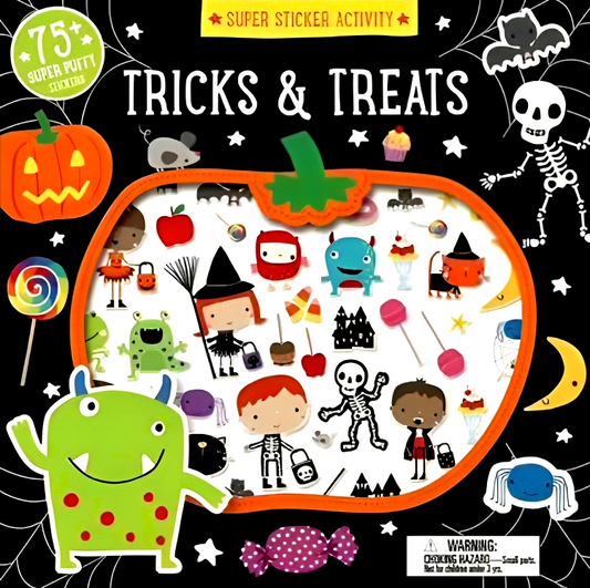 Super Sticker Activity - Trick & Treats