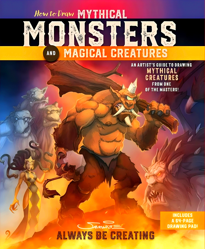 book of monsters and mythical creatures How To Draw Mythical Monsters And Magical Creatures – BookXcess