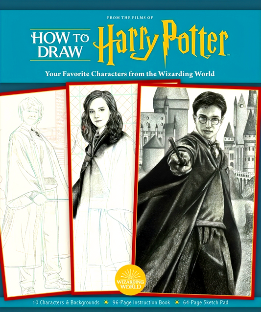 How to Draw: Harry Potter: Includes Instruction Book and Sketch Pad