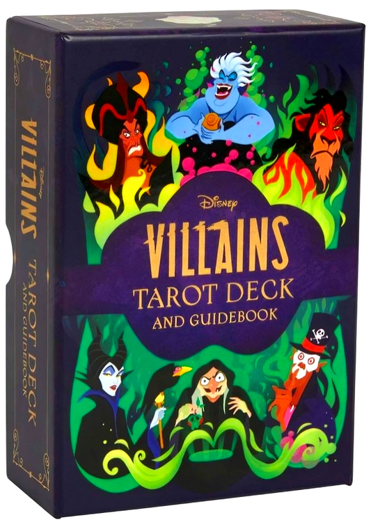 Disney Villains Tarot Deck And Guidebook | Movie Tarot Deck