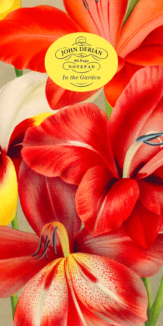 John Derian Paper Goods: In The Garden 80-Page Notepad