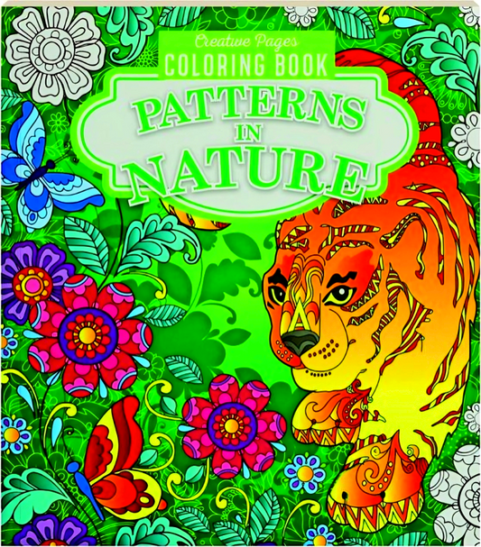 Creative Pages Patterns In Nature Coloring Book