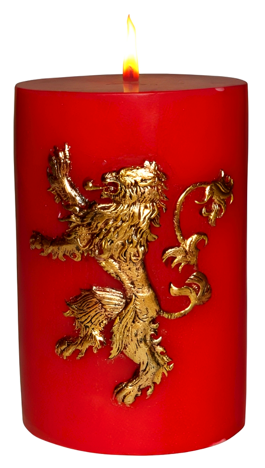 Game of Thrones: House Lannister Sculpted Sigil Candle