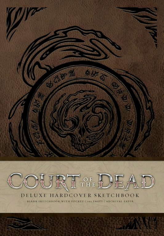 Court Of The Dead Hardcover Blank Sketchbook