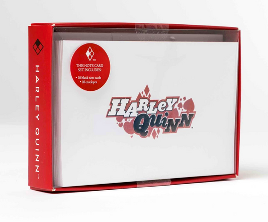 Dc Comics: Harley Quinn Foil Note Cards (Set Of 10)