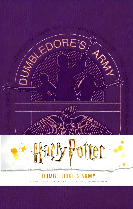 [10% OFF from 1-6 MAY 2024] Harry Potter : Dumbledore's Army Hardcover Ruled Journal