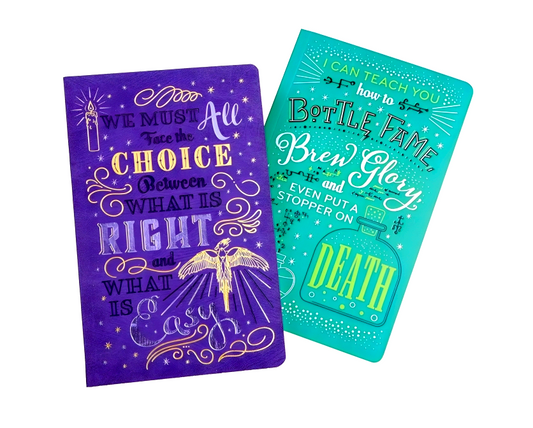 Harry Potter: Character Notebook Collection (Set of 2): Dumbledore and Snape