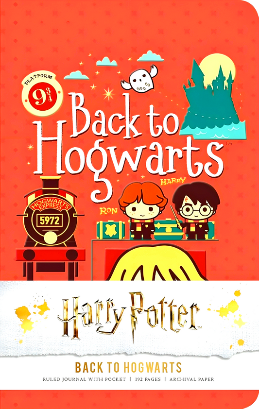 [10% OFF from 1-6 MAY 2024] Harry Potter: Back to Hogwarts Ruled Pocket Journal