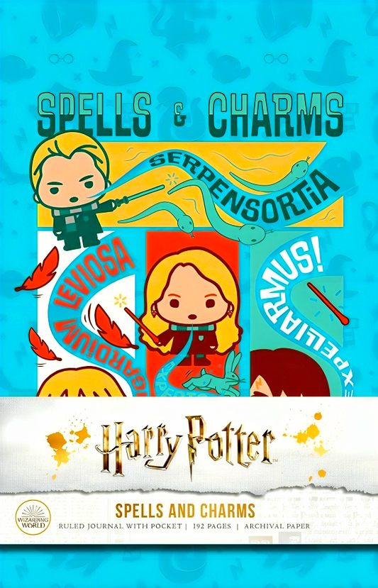 Harry Potter: Spells And Charms Hardcover Ruled Journal