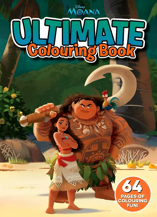 Disney Moana: Ultimate Colouring Book