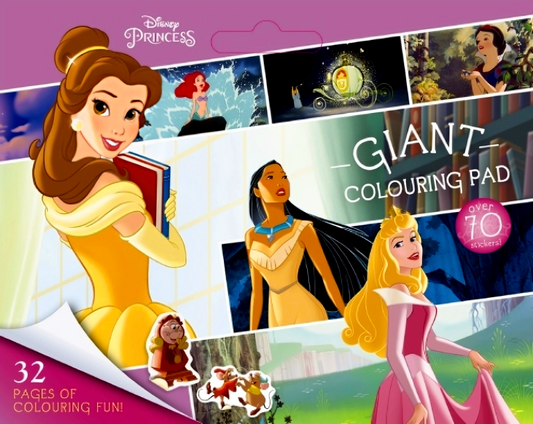 Disney Princess Giant Activity Pad