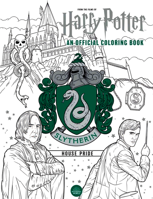 Harry Potter: Slytherin House Pride - The Official Colouring
