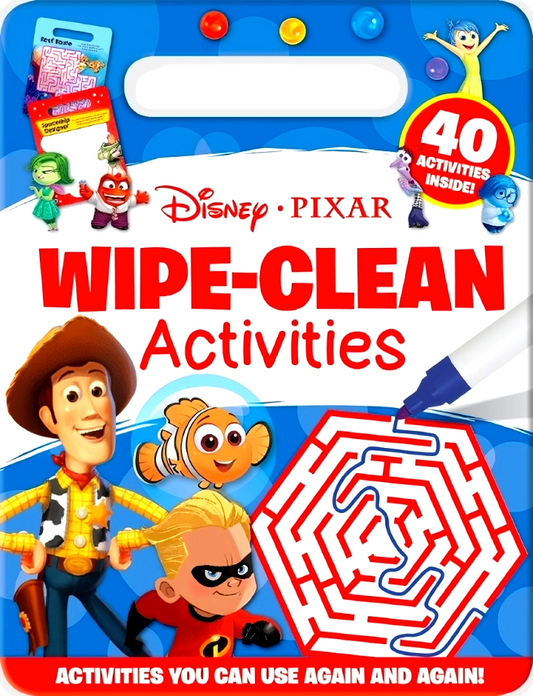 Disney Pixar: Wipe-Clean Activities