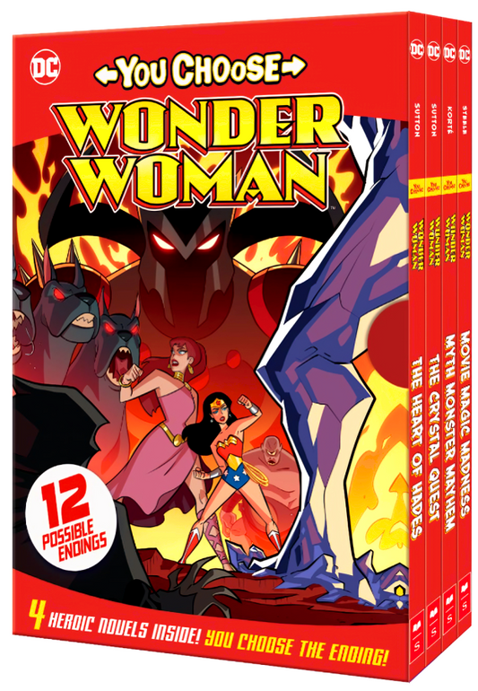 Wonder Woman: You Choose 4-Book Boxed Set (Warner Bros.)