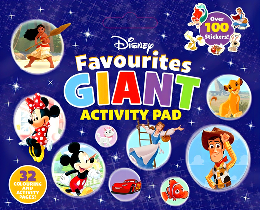 Disney Favourites Giant Activity Pad