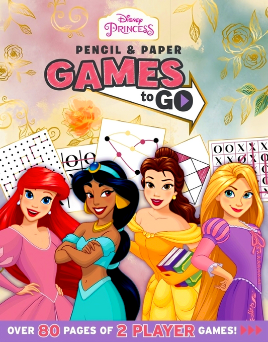 Disney Princess Pencil & Games To Go