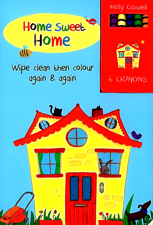 Colour Me Again and Again Book - Home Sweet Home