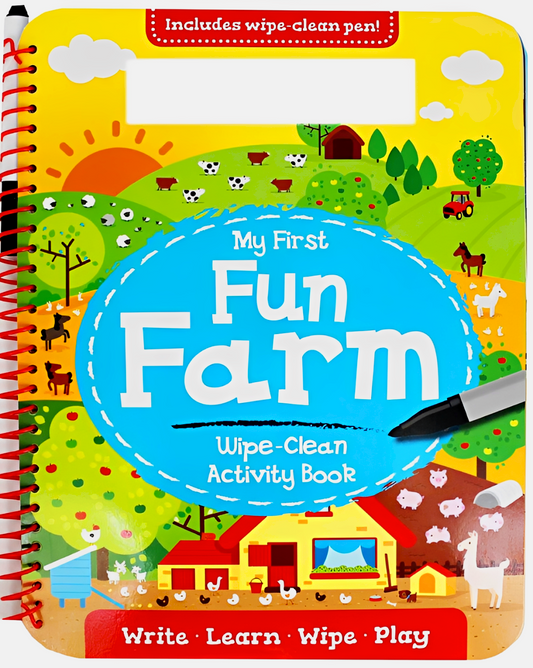 My First Fun Farm - Wipe Clean Activity Book