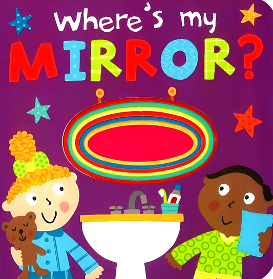 [Flash Sale  RM 6.93 from  1-6 May 2024] Die-Cut Book - Where's My Mirror