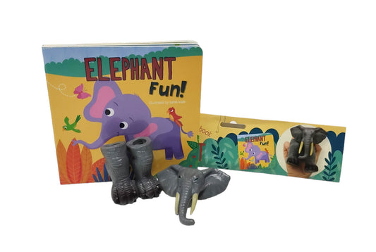 Animal Finger Puppet: Elephant Fun!