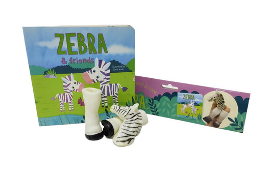 Animal Finger Puppet: Zebra & Friends