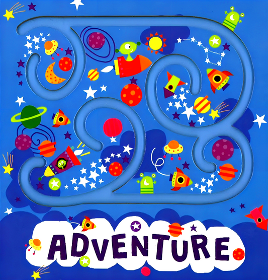 Adventure Trace The Track Book