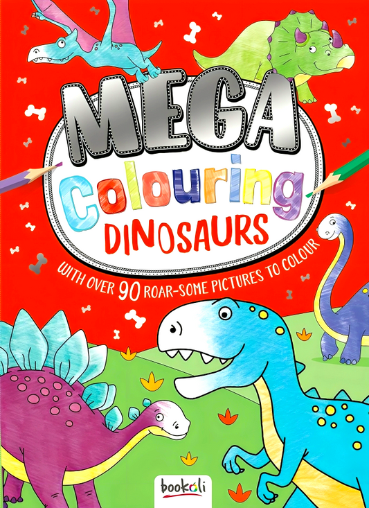 Dinosaurs Mega Colouring