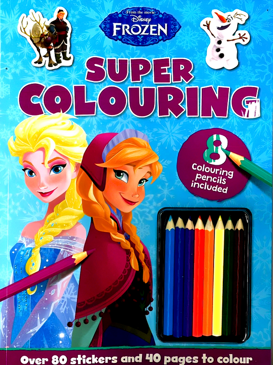 [Flash Sale  RM 9.03 from  1-6 May 2024] Disney - Frozen: Super Colouring (Colouring Time Xtra Disney)