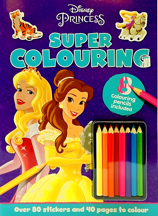 Colouring Time Xtra Disney: Disney Princess Mixed: Super Colouring