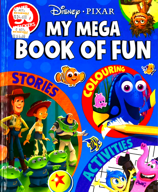 My Mega Book Of Fun Disney: Disney Pixar Mixed: My Mega Book Of Fun