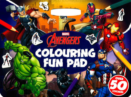 Marvel Avengers Colouring Pad