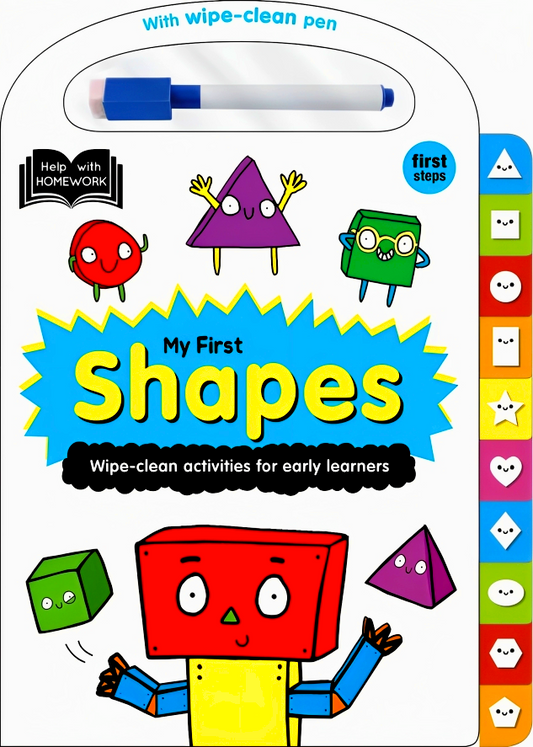Help With Homework: My First Shapes (Wipe Clean)