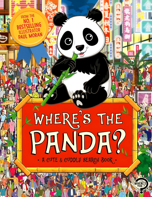 Where's the Panda?: A Cute and Cuddly Search and Find Book