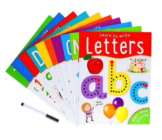 Learn To Write 10 Pieces Set Book