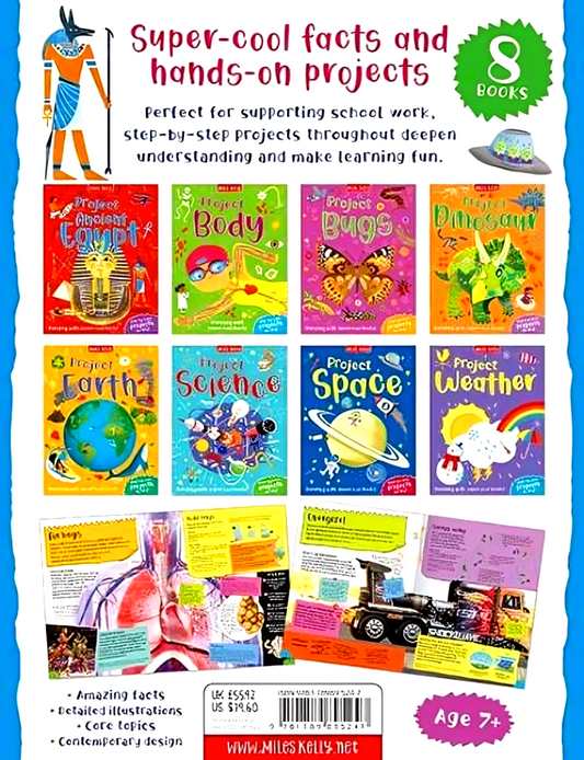 Super-Cool Facts And Hands-On Projects (8 Books)