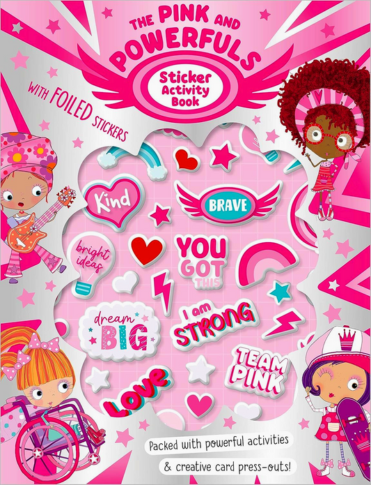 The Pink And Powerfuls Sticker Activity Book