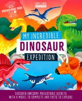 My Incredible Dinosaur Expedition STEM Explorer 3D Model and Book Kit (Explorer Book + Model Kit)