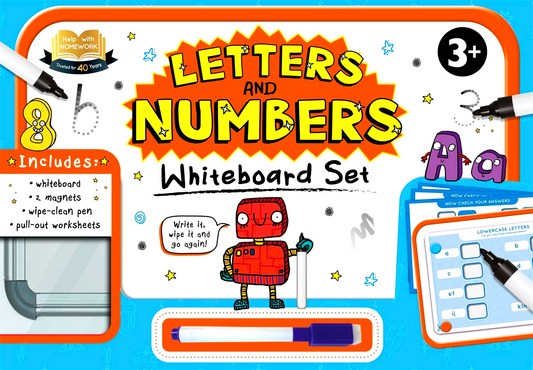 Letters & Numbers Whiteboard Set