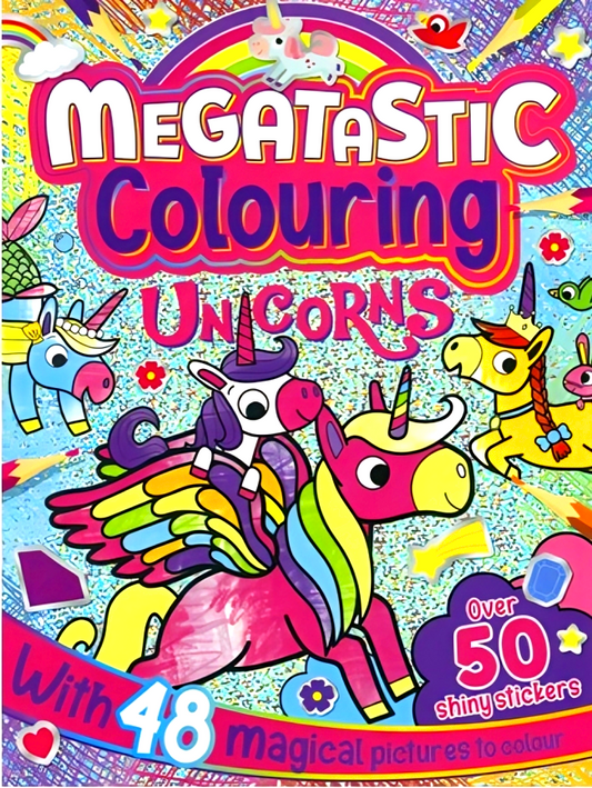Mega Colouring 5: Unicorns