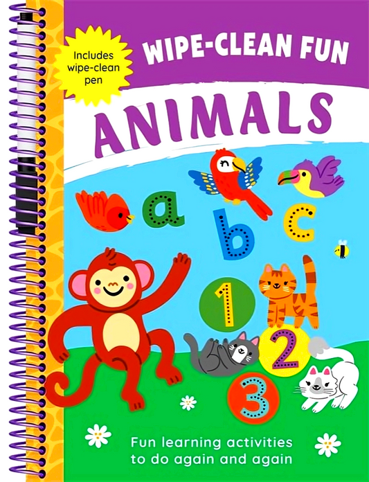 Wipe-Clean Fun: Animals
