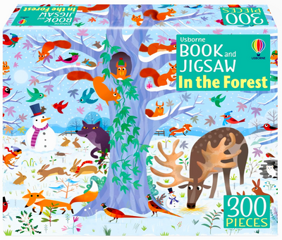 Usborne Book And Jigsaw: In The Forest