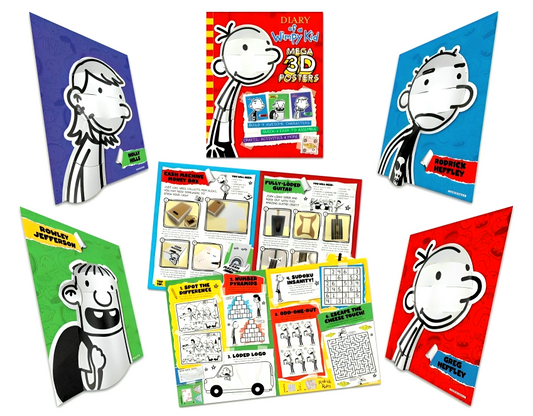 Diary Of A Wimpy Kid: Pop Heads - 3D Crafts