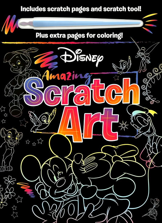 Disney Amazing Scratch Art