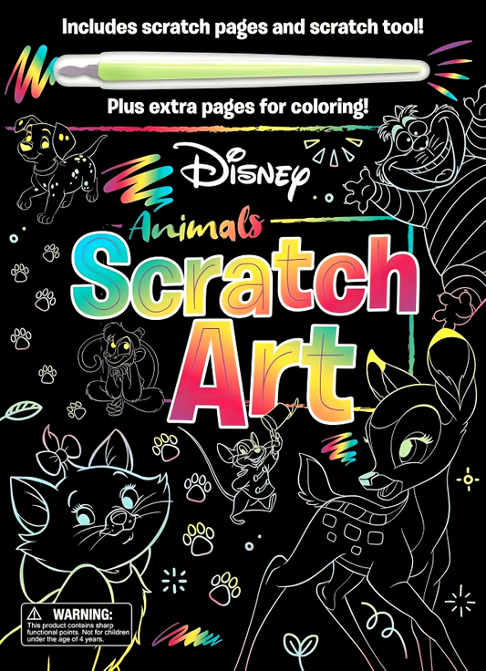 Disney Animals Scratch Art
