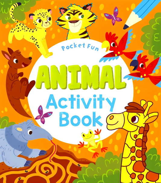 (Original Price RM9.90) Pocket Fun: Animal Activity Book