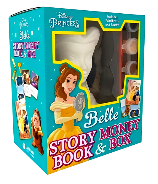 Disney Princess Belle Story Book & Money Box