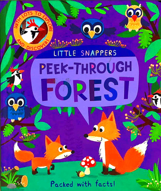 [Flash Sale  RM 10.43 from  1-6 May 2024] Little Snappers Peep Through: Forest
