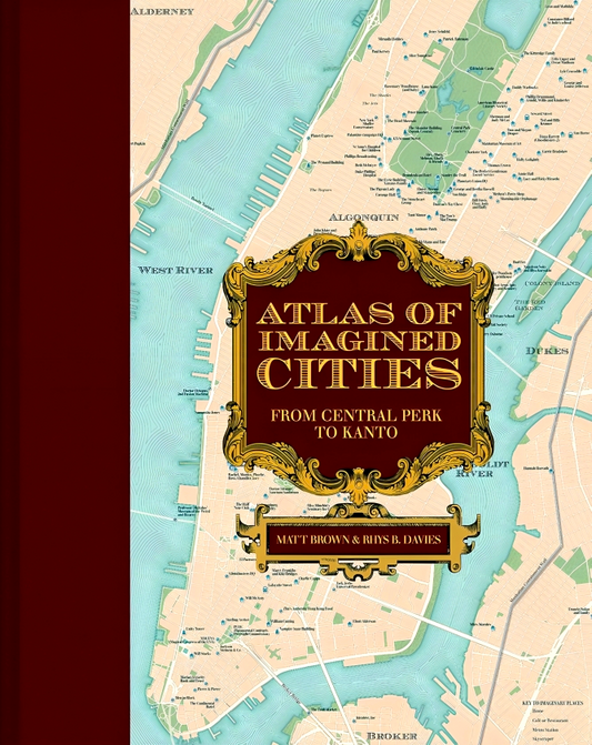 Atlas of Imagined Cities: Who lives where in TV, books, games and movies? (Volume 2)