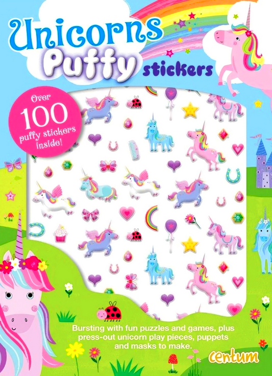 Unicorns Puffy Sticker Book